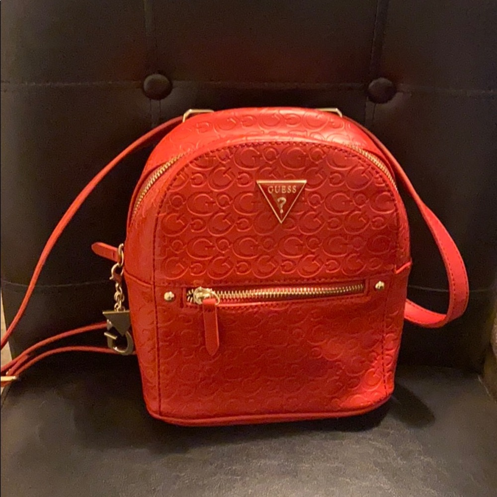 guess mini backpack purse